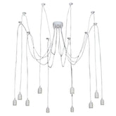 Oriel Lighting Indoor Pendants Ultra Modern 10 Light Pendant Light Lights-For-You OL69351WH 9324879207263